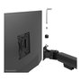 Neomounts DS60-600BL3 Brazo para Monitor 10-27" Quick-Fix Tope a 180°