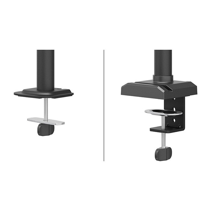 Neomounts DS60-600BL3 Brazo para Monitor 10-27" Quick-Fix Tope a 180°