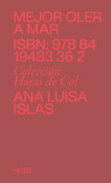 Mejor oler a mar, Ana Luisa Islas