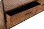 DKD Home Decor Estantería de Acacia y Metal Marrón 145x35x188