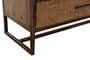 DKD Home Decor Estantería de Acacia y Metal Marrón 145x35x188