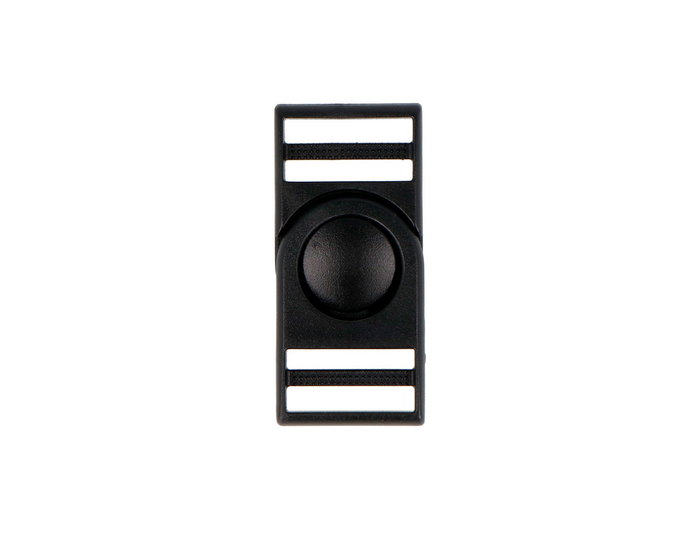 Innspiro Broche Plástico Negro 19,9 mm (5 unidades)