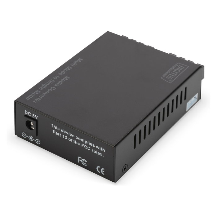 Digitus Convertidor de Medios Gigabit SC/SC, Multimodo y Monomodo, 1000 Mbit/s, 1000Base-SX, 1000BASE-SX, Gigabit Ethernet, Alcance hasta 20000 m