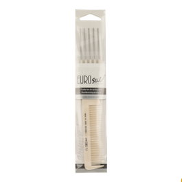 EuroStil Peine Classic de 5 Púas Metálicas 19,5 cm