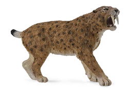 Collecta Smilodon XL 88715 Réplica de Animal Prehistórico Pintada a Mano Juguete Educativo para +3 Años