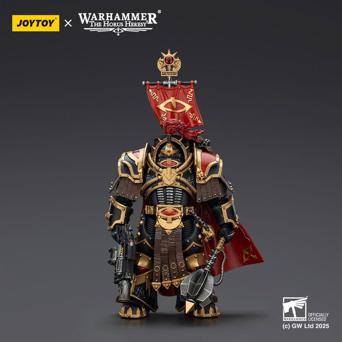 Warhammer 40,000: Sons of Horus Figura Legion Cataphractii Praetorwith Combi-Melta and Power Maul 14 cm