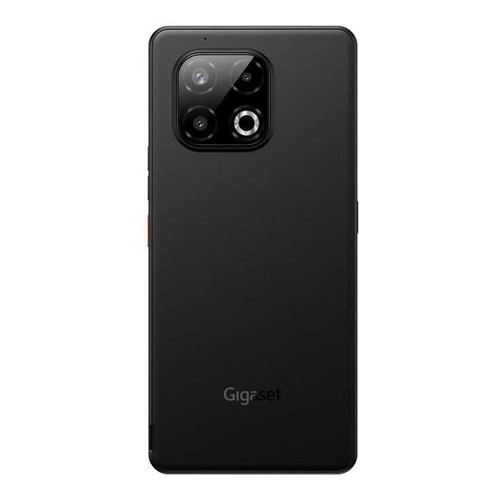 Gigaset GS6 Smartphone Android 15, 6.67" Pantalla OLED 120Hz, 8GB RAM 128GB, Triple Cámara 64MP, Batería 5300 mAh, 5G, Color Negro
