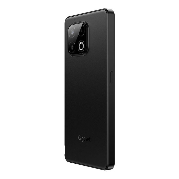 Gigaset GS6 Smartphone Android 15, 6.67" Pantalla OLED 120Hz, 8GB RAM 128GB, Triple Cámara 64MP, Batería 5300 mAh, 5G, Color Negro
