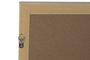 DKD Home Decor Cuadro de Cristal y Papel Mache con Diseño Floral 80x80 cm