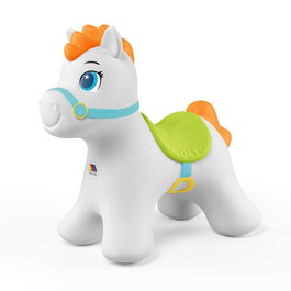 Molto Caballo saltarín con fácil agarre para niños (40x11x32 cm), 2 años, idioma: español/inglés
