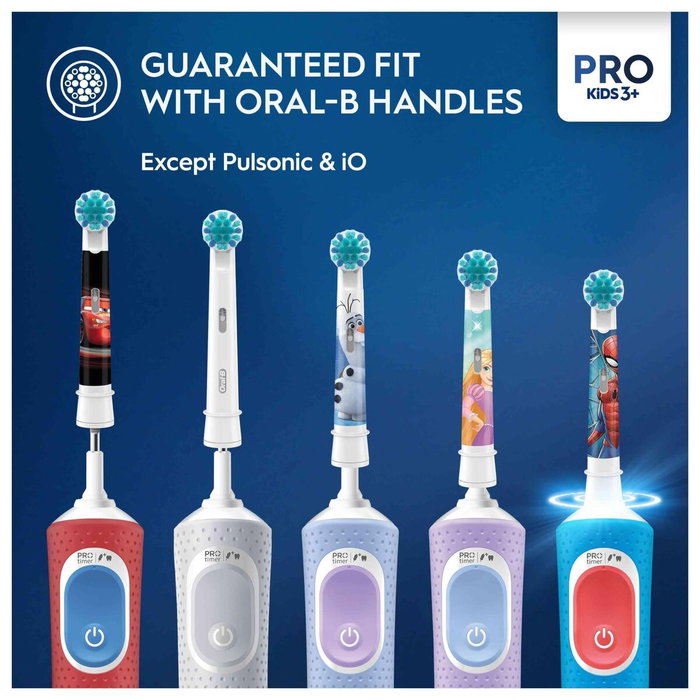 Oral-B Pro Kids Frozen Multicolor Pack de 3 Cabezales de Repuesto