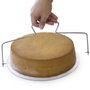 Lily Cook Hilo Cortador Pasteles Metal para Pasteles de hasta 30 cm de Diámetro