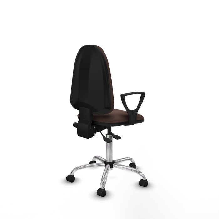 PIQUERAS Y CRESPO Silla de oficina Aýna Marrón oscuro PIQUERAS Y CRESPO Silla de oficina Aýna Marrón oscuro
