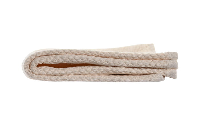 DKD Home Decor Toalla Crema 50 x 1 x 30 cm (6 Unidades) 600gsm