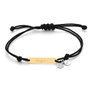Secrecy Pulsera MAGIC Plata de Ley 925 Reciclada Baño de Oro 18K 18cm