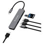 Verbatim USB-C Essentials Multi-Port Hub 6 Puertos con Lector de Tarjetas