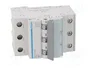 HAGER MCN310E Interruptor magnetotérmico 3 polos 10A 6kA