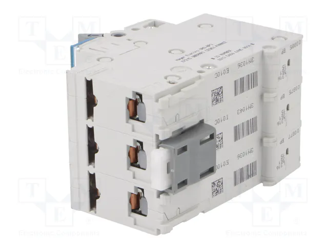 HAGER MCN310E Interruptor magnetotérmico 3 polos 10A 6kA HAGER MCN310E Interruptor magnetotérmico 3 polos 10A 6kA