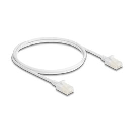 DeLOCK Cable de red RJ45 Cat.6A Slim 1 m Blanco