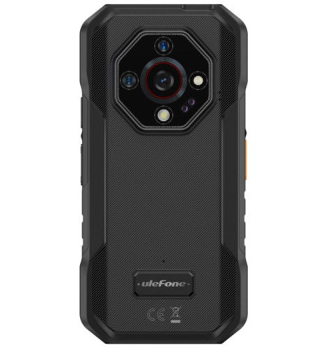 Ulefone Armor X32 Negro Smartphone 12GB RAM 128GB Almacenamiento 48MP Cámara Visión Nocturna Batería 5500mAh IP68 Android