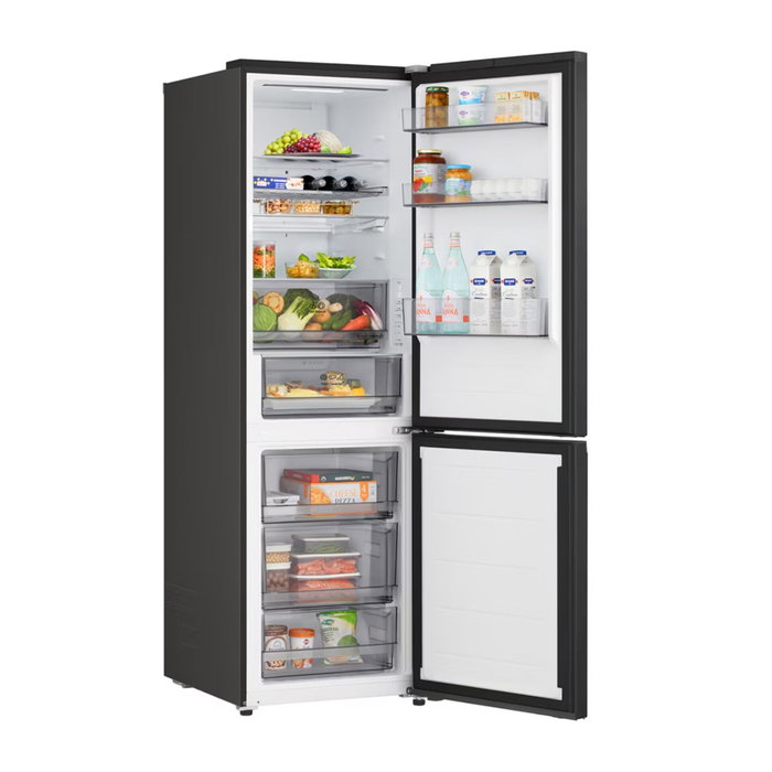 LG GBBS312BEV Frigorífico combi Negro