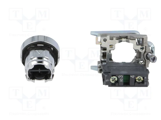 SCHNEIDER ELECTRIC Interruptor de presión Harmony XB4 22mm Negro SCHNEIDER ELECTRIC Interruptor de presión Harmony XB4 22mm Negro