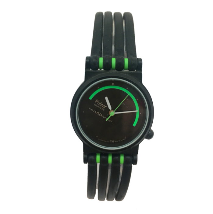 Pulsar GS055 Reloj Analógico para Mujer en Negro Pulsar GS055 Reloj Analógico para Mujer en Negro