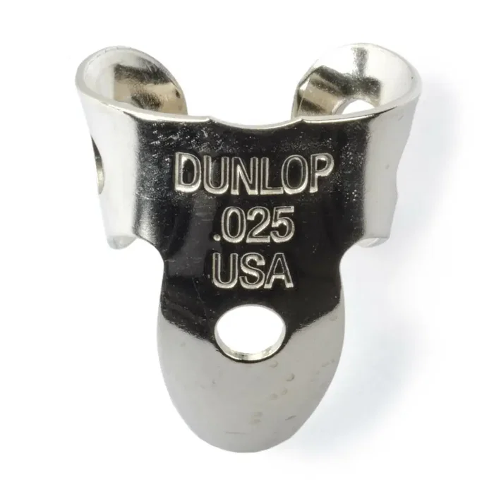 Dunlop Pack 20 Púas Dedo Nickel Silver Mini .025" (0,63 mm)