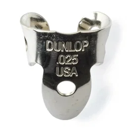 Dunlop Pack 20 Púas Dedo Nickel Silver Mini .025" (0,63 mm)