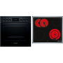 Bosch HND211LB2 Conjunto de Horno y Placa Eléctrica Negro