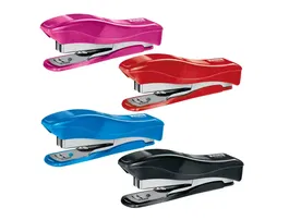 Petrus Grapadora Liliput 200 WOW para 12 Hojas con Caja de Grapas 23/6 Colores Surtidos