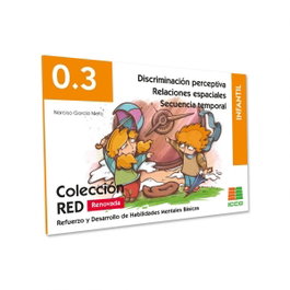 ICCE PUBLICACIONES, (0.3).DISCRIMINACION PERCEPTIVA.(RED INFANTIL)., Narciso García Nieto