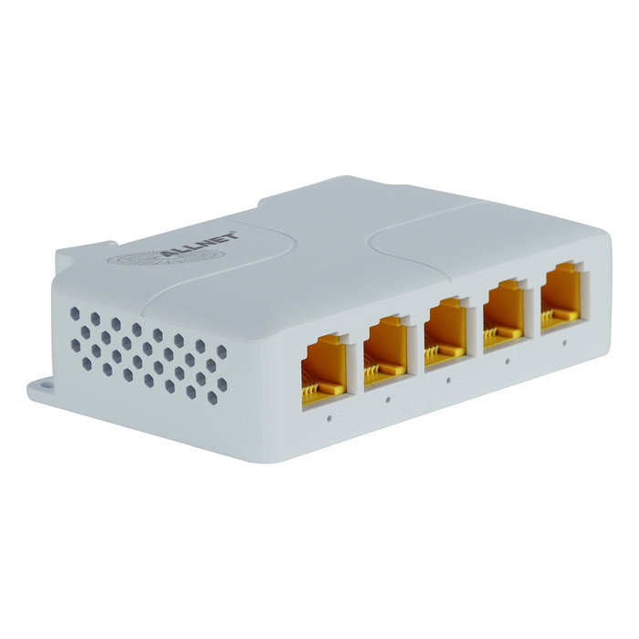 ALLNET ALL-SG8005PD-BT90 Switch PoE No Administrado Gigabit Ethernet 5 Puertos (4 PoE) 90W Montaje en Rack/DIN Rail