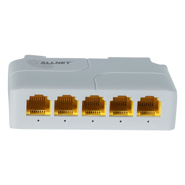 ALLNET ALL-SG8005PD-BT90 Switch PoE No Administrado Gigabit Ethernet 5 Puertos (4 PoE) 90W Montaje en Rack/DIN Rail