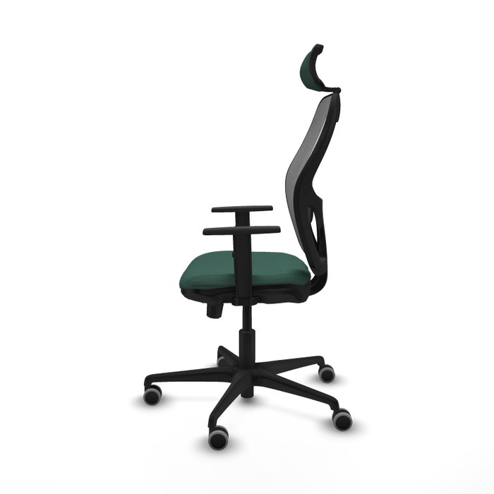 PIQUERAS Y CRESPO Silla de oficina Jorquera Sincro/Traslack Verde botella y Gris PIQUERAS Y CRESPO Silla de oficina Jorquera Sincro/Traslack Verde botella y Gris