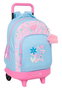 Blackfit8 Smile Mochila Grande con Ruedas Compact Extraible 33x45x22 cm