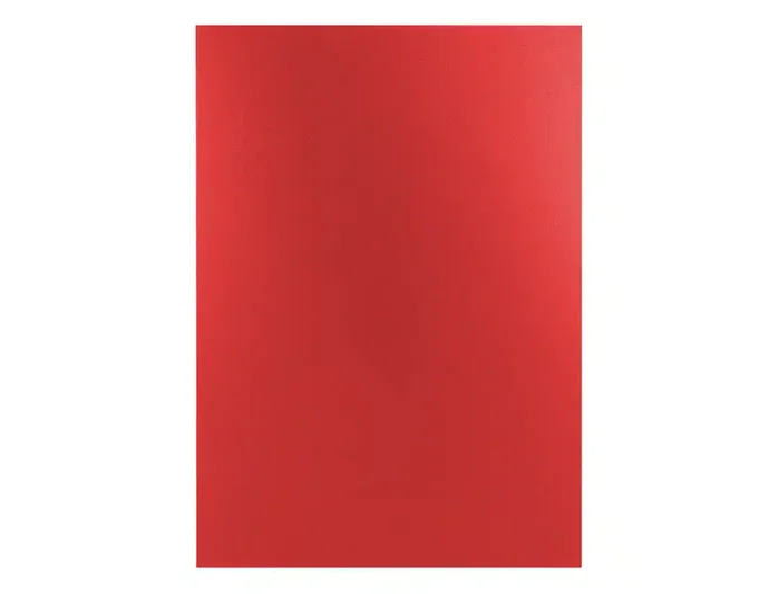 Liderpapel Tapas Polipropileno A4 0.8mm Rojo Opaco Paquete 50 Unidades