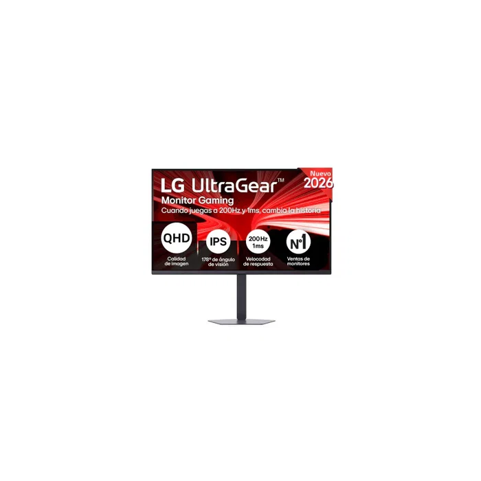 LG Monitor Gaming UltraGear 32G620B-B QHD 200Hz IPS