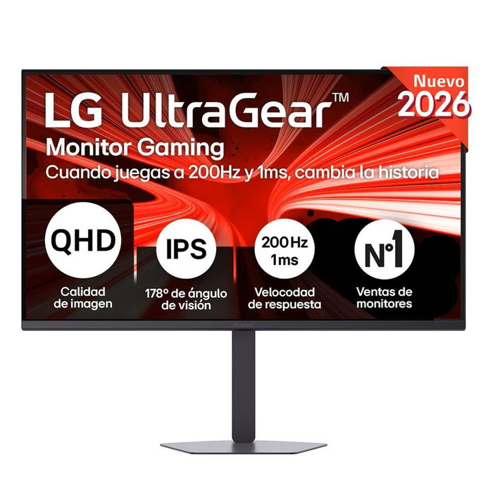 LG Monitor Gaming Ultragear 32G620B-B 31.5 Pulgadas QHD 200Hz 1ms IPS FreeSync Premium LG Monitor Gaming Ultragear 32G620B-B 31.5 Pulgadas QHD 200Hz 1ms IPS FreeSync Premium
