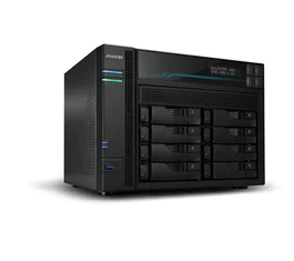 Asustor AS6508T NAS Servidor Torre 8 Bahías para PYMEs - Intel Atom C3538 Quad-Core 2.1GHz, 8GB DDR4, 2x2.5GbE + 2x10GbE, RAID 0/1/5/6/10/JBOD, SATA III, ADM 3.1