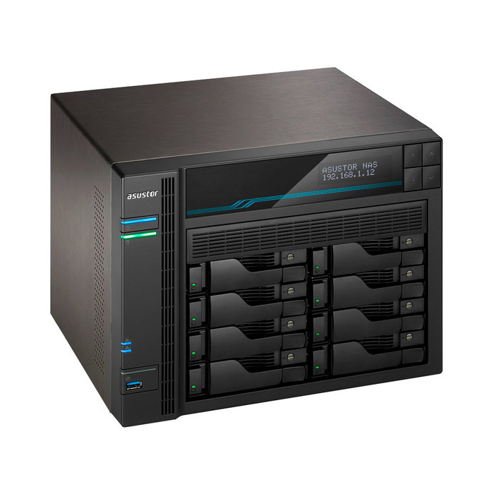 Asustor AS6508T NAS de 8 bahías con Intel Atom C3538 y 8 GB DDR4 Asustor AS6508T NAS de 8 bahías con Intel Atom C3538 y 8 GB DDR4
