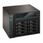 Asustor AS6508T Servidor NAS 8 Bahías, CPU Intel Atom C3538 Quad-Core 2.1GHz, 8GB RAM, 2x2.5GbE + 2x10GbE, RAID 0/1/JBOD, SATA 6Gb/s, USB 3.0