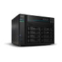 Asustor AS6508T Servidor NAS 8 Bahías, CPU Intel Atom C3538 Quad-Core 2.1GHz, 8GB RAM, 2x2.5GbE + 2x10GbE, RAID 0/1/JBOD, SATA 6Gb/s, USB 3.0