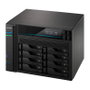 Asustor AS6508T Servidor NAS 8 Bahías, CPU Intel Atom C3538 Quad-Core 2.1GHz, 8GB RAM, 2x2.5GbE + 2x10GbE, RAID 0/1/JBOD, SATA 6Gb/s, USB 3.0