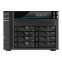 Asustor AS6508T Servidor NAS 8 Bahías, CPU Intel Atom C3538 Quad-Core 2.1GHz, 8GB RAM, 2x2.5GbE + 2x10GbE, RAID 0/1/JBOD, SATA 6Gb/s, USB 3.0