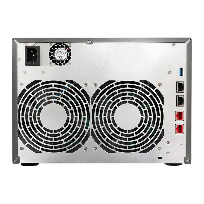 Asustor AS6508T Servidor NAS 8 Bahías, CPU Intel Atom C3538 Quad-Core 2.1GHz, 8GB RAM, 2x2.5GbE + 2x10GbE, RAID 0/1/JBOD, SATA 6Gb/s, USB 3.0 Asustor AS6508T Servidor NAS 8 Bahías, CPU Intel Atom C3538 Quad-Core 2.1GHz, 8GB RAM, 2x2.5GbE + 2x10GbE, RAID 0/1/JBOD, SATA 6Gb/s, USB 3.0
