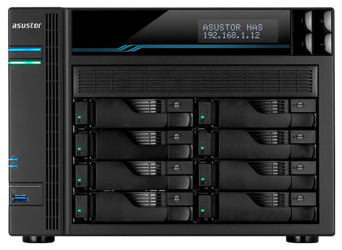 Asustor AS6508T NAS de 8 bahías con Intel Atom C3538 y 8 GB DDR4 Asustor AS6508T NAS de 8 bahías con Intel Atom C3538 y 8 GB DDR4