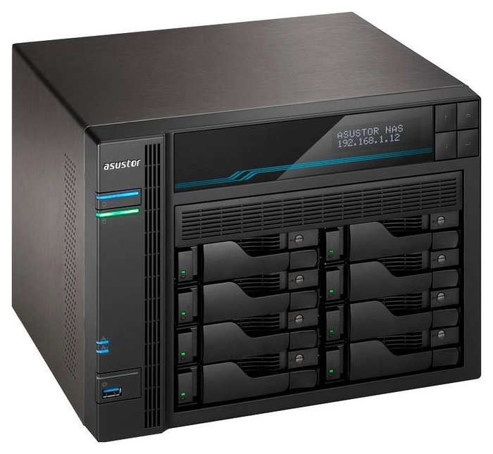 Asustor AS6508T NAS de 8 bahías con Intel Atom C3538 y 8 GB DDR4 Asustor AS6508T NAS de 8 bahías con Intel Atom C3538 y 8 GB DDR4