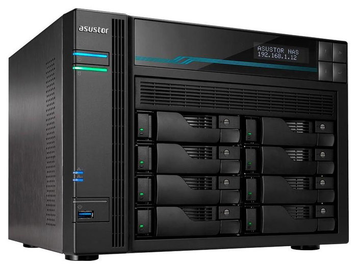 Asustor AS6508T NAS de 8 bahías con Intel Atom C3538 y 8 GB DDR4 Asustor AS6508T NAS de 8 bahías con Intel Atom C3538 y 8 GB DDR4