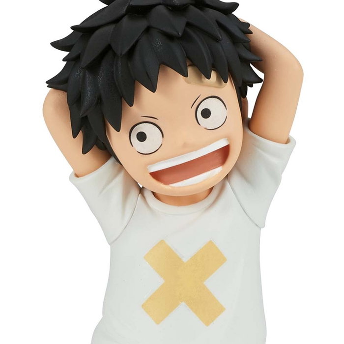 BANPRESTO Figura Monkey D. Luffy Children The Grandline Series Film Red One Piece 12cm